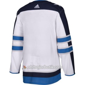 Män Ishockey Winnipeg Jets Tröja Blank Adidas Vit Authentic